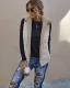 Autumn Polar Fleece Sleeveless Hoody Jacket with Pockets