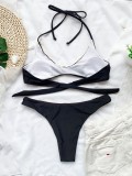 Sexy Black 2pc Swimwear