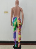 Casual Tie Dye Pocket Trousers