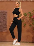 Summer Drawstrings Regular Pants