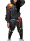 Autumn Casual Matching Paints Sweatsuit