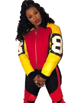 Winter Contrast Print Sporty Jacket