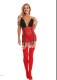 Christmas Night Sexy Red and Black Galter Lingerie