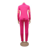 Autumn Long Sleeve Zipper Tracksuit