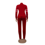 Autumn Long Sleeve Zipper Tracksuit