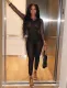 Sexy Fishnet Cut Out Bodycon Jumpsuit with Full Sleeves