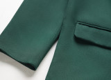 Office Elegant Long Sleeve Regular Blazer