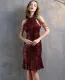 Formal Sequins Scoop Neck Mermaid Party Dress