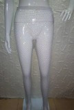 Summer Sexy Fishnet Sparkly High Waist Party Pants