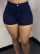 Summer Dark Blue High Cut High Waisted Sexy Denim Shorts