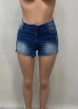 Summer Blue High Cut Sexy Denim Shorts