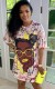 Summer Casual Print Africa O-Neck Shirt Dress