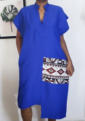 Summer African Casual Irregular Print Dress