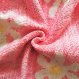 Autumn Two-Piece Knit Floral Shorts Set