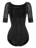 Sexy Black Short-sleeve Waist Shaper