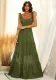 Summer Elegant Green Straps Sleeveless Long Dress