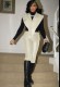 Spring Fashion White Pu Leather Vest Coat And Pant Wholesale 2 Piece Outfits