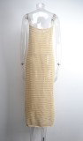 Summer Fashion Kahaki Net Straps Sleevelesss Long Beach Dress