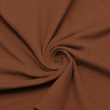 Spring Sexy Brown Round Collar Long Sleeve Ruffles Dress