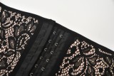 Spring Sexy Black Lace Corset