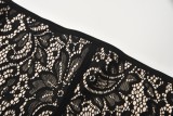 Spring Sexy Black Lace Corset
