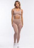 Women Summer Pink Strap Sleeveless High Waist Solid Tight Full Length Tracksuit