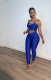 solid color sling sleeveless Chic Jumpsuit