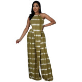 spring and summer printing large size suit women's fashion two-piece set