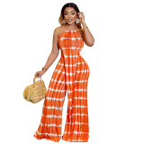 spring and summer printing large size suit women's fashion two-piece set