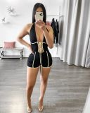 Ladies Casual Fashion Simple Strap Sexy Jumpsuit