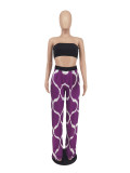 women's printed trousers