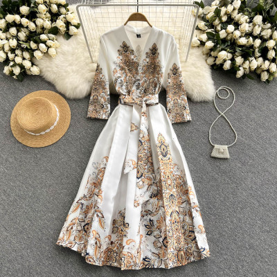 Off Shoulder Floral Print Top Skirt Set Women Floral Print Skirt