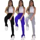 Women's Slit Pocket Zip Track Pants