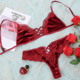 summer sexy bikini lingerie set