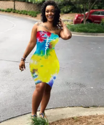 Women's Fashion Print Dress