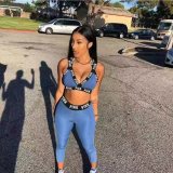 Women's Sexy Casual Sports Sling Sports Two Piece