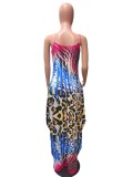 Women's Tie-Dye Multi-Color Camisole Dress