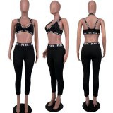 Women's Sexy Casual Sports Sling Sports Two Piece