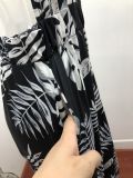 Women Elegant Print Sleevless Jumpsuit