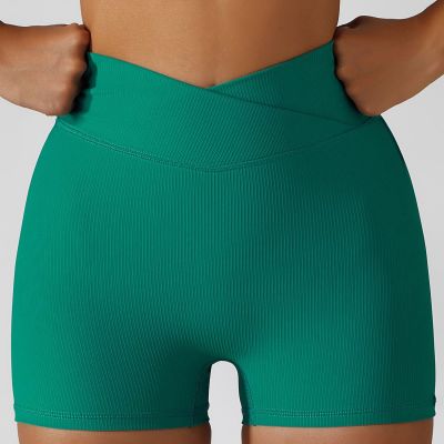 Summer Butt Lift Yoga Shorts High Waist Running Fitness Pants Basic Tight Fitting Pants Girls Outdoor Wear Sports Shorts