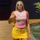 Summer Women Fashion RoundNeck Sleeveless Letter Print Crop top