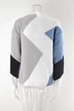 Winter Basic Diamond Pullover Sweater Long Sleeve Round Neck Hipster Plus Size Knitting Shirt