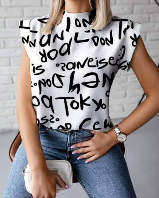 Women clothes Shirts Summer Printed Short Sleeve Shirts Women's Tops