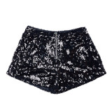 Sequined High-Waisted Shorts Casual Shorts Bar Lead Dance Costume