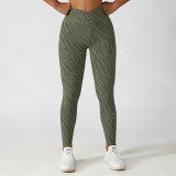 Women Leopard Print High Waist Yoga Pants