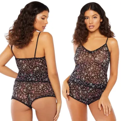Women Summer Sexy Vest + Shorts Two-Piece Set