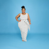 Summer Plus Size Women's Tank Top Sexy Dress