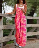 Women Printed Sling Jumpsuit