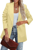 Fall Winter Women'S Long Sleeve Blazer Ol Chic Professional Slim Coat