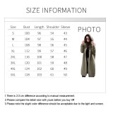 Plus Size Women Fall/Winter Long Sleeve Hooded Cardigan Sweater Jacket